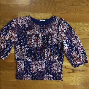 Women’s size large Ember 3/4 length sleeves top